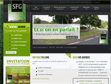 Tablet Screenshot of gazonsfg.org